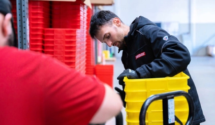Sammelbehälter für Abfälle aus Zahnarztpraxen