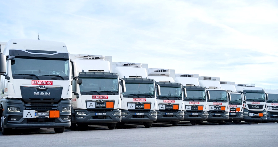 Fahrzeuge aus dem Fuhrpark von REMONDIS Medison